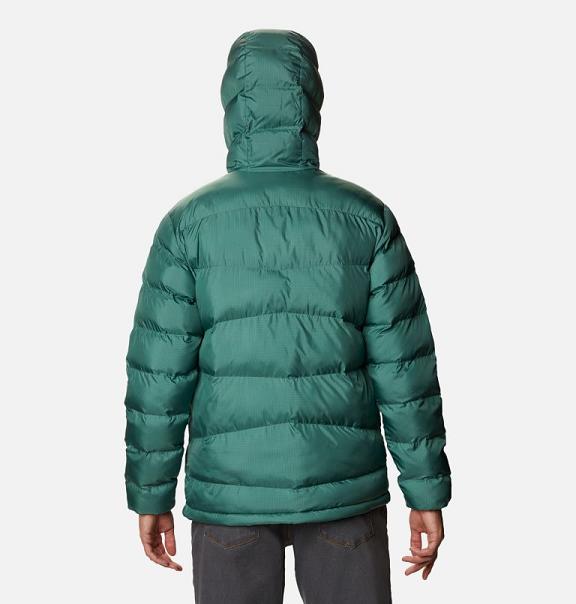 Columbia Fivemile Butte Hooded Jacket Green For Men's NZ37156 New Zealand